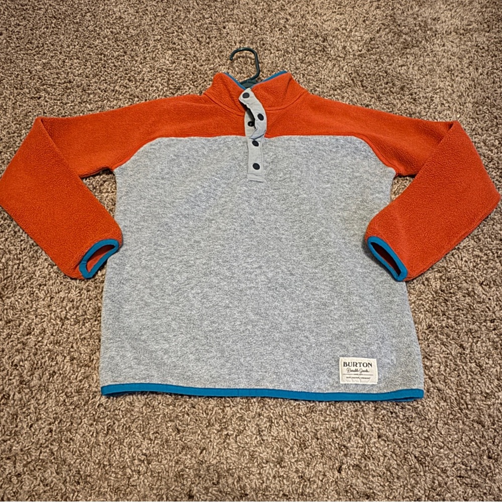 Burtons snap button pullover -youth-